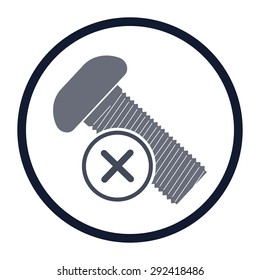 vector illustration of modern icon bolt