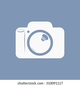 vector illustration of modern icon camera