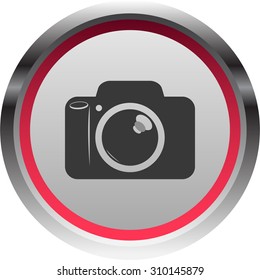 vector illustration of modern icon camera