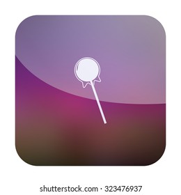 vector illustration of modern icon candy