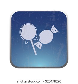 vector illustration of modern icon candy