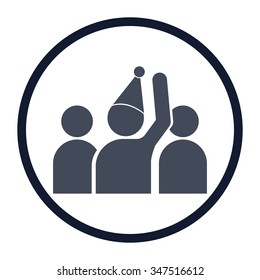 vector illustration of modern icon Christmas photo