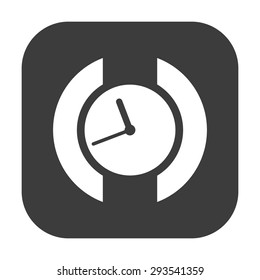 vector illustration of modern icon clock