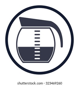 vector illustration of modern icon coffe