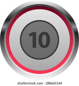 vector illustration of modern icon coin