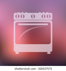 vector illustration of modern icon cooker