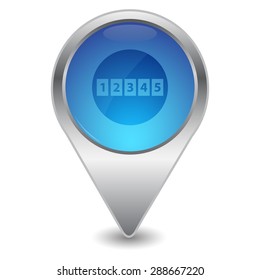 vector illustration of modern icon count