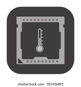 vector illustration of modern icon CPU