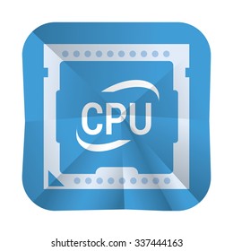 vector illustration of modern icon CPU