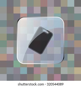 vector illustration of modern icon cutting board