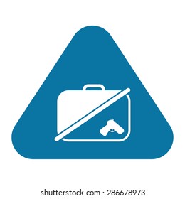 vector illustration of modern icon detector