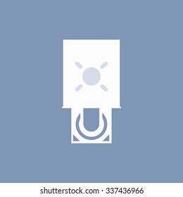 vector illustration of modern icon dvd