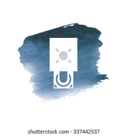 vector illustration of modern icon dvd