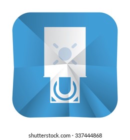 vector illustration of modern icon dvd