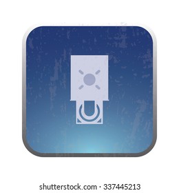 vector illustration of modern icon dvd