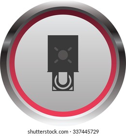 vector illustration of modern icon dvd