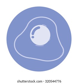 vector illustration of modern icon egg