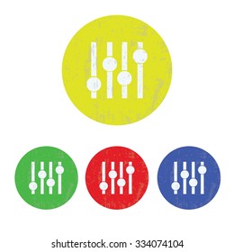 vector illustration of modern icon eq