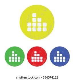 vector illustration of modern icon eq