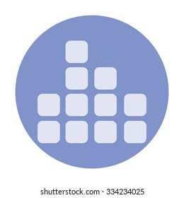 vector illustration of modern icon eq