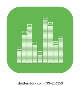 vector illustration of modern icon eq