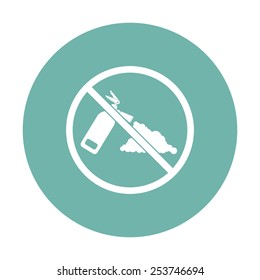 vector illustration of modern  icon fire extinguisher