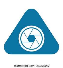 vector illustration of modern icon frame photo camera