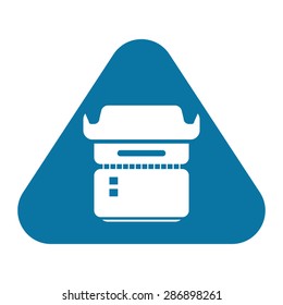 vector illustration of modern icon frame photo camera