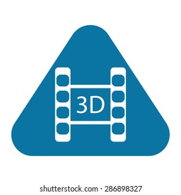 vector illustration of modern icon frame cinema