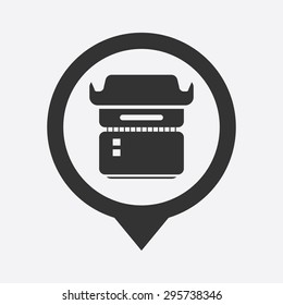 vector illustration of modern icon frame photo camera