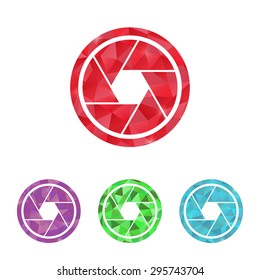 vector illustration of modern icon frame photo camera