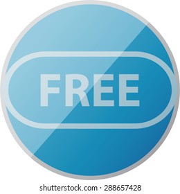 vector illustration of modern icon free