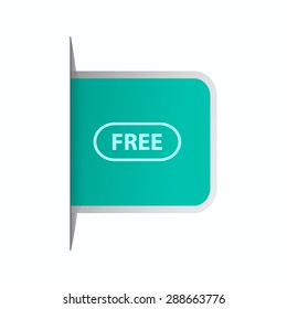 vector illustration of modern icon free