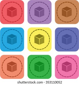 vector illustration of modern icon freelance infographic logo design