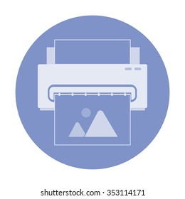 vector illustration of modern icon freelance infographic print