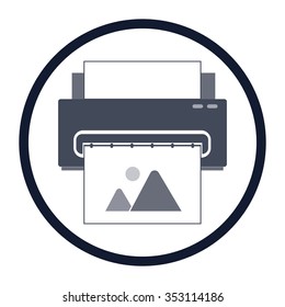 vector illustration of modern icon freelance infographic print