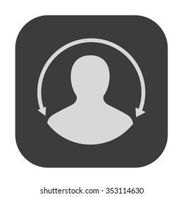 vector illustration of modern icon freelance infographic client service