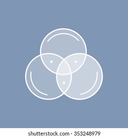 vector illustration of modern icon freelance infographic ux design