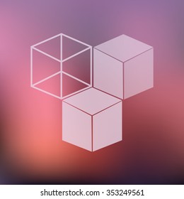 vector illustration of modern icon freelance infographic 3d modeling
