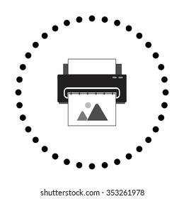 vector illustration of modern icon freelance infographic print