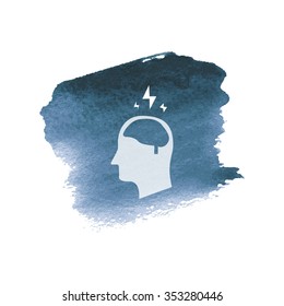 vector illustration of modern icon freelance infographic brainstorming