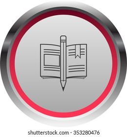 vector illustration of modern icon freelance infographic content writing