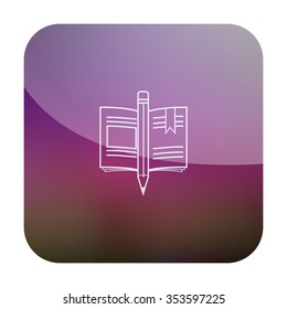 vector illustration of modern icon freelance infographic content writing
