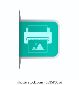 vector illustration of modern icon freelance infographic print