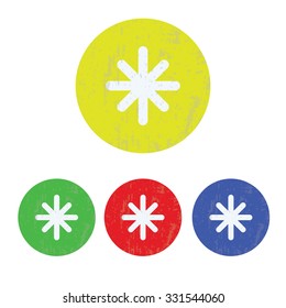 vector illustration of modern icon freezing