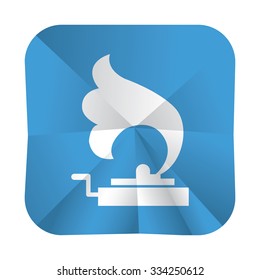 vector illustration of modern icon gramophone