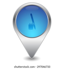 vector illustration of modern icon graphic tablet