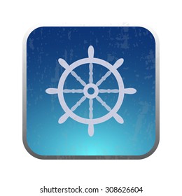 vector illustration of modern icon helm