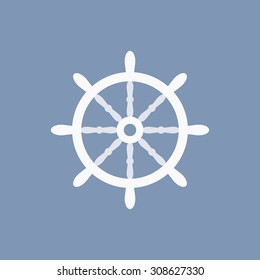 vector illustration of modern icon helm