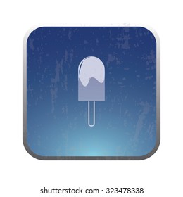 vector illustration of modern icon ice cream